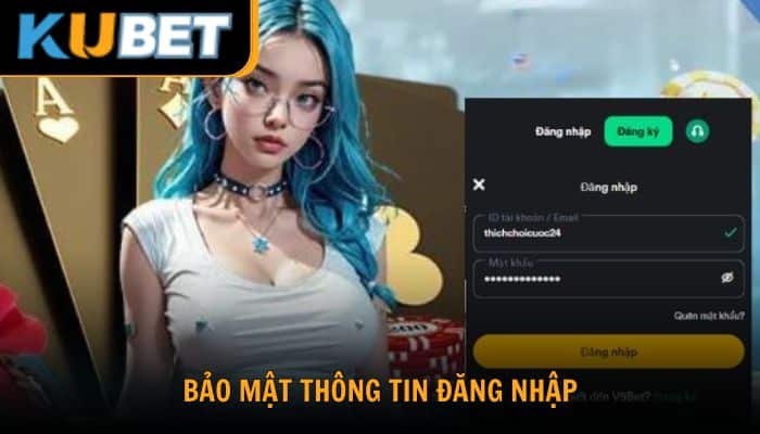 Chính sách bảo mật Kubet88 về tài khoản chơi