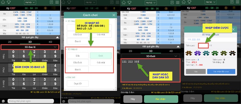 cách đánh Đánh lô 3 càng Kubet88