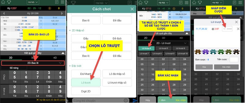 cách đánh lô trượt kubet