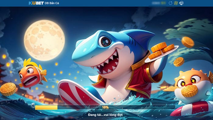 Giao diện game bắn cá Kubet hiện đại