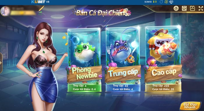 Kinh nghiệm chơi game bắn cá hiệu quả tại Kubet88