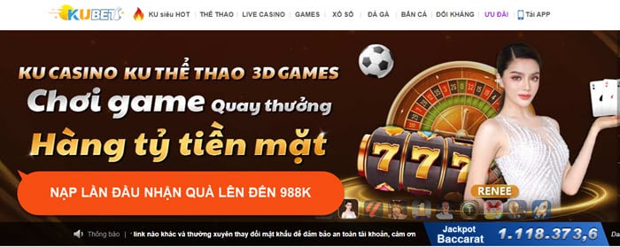 Thay đổi vận may khi chơi Kubet88