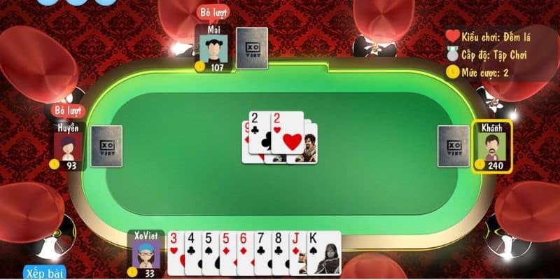 Theo dõi lịch sử kết quả các ván game bài trước