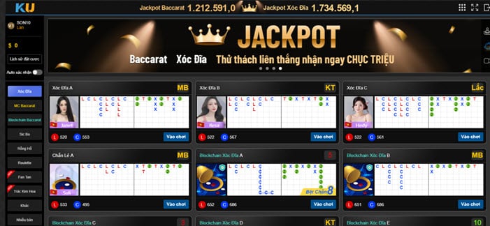 Cá cược Live Casino